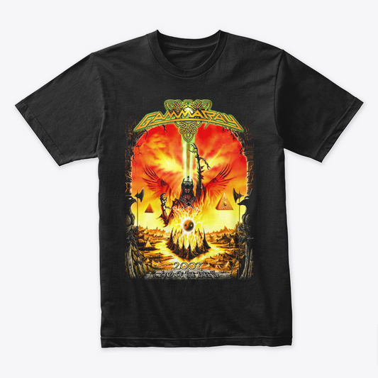 Camiseta Algodon Gamma Ray Land Of The Free