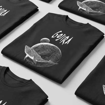 Camiseta Algodon Gojira Flying Whales