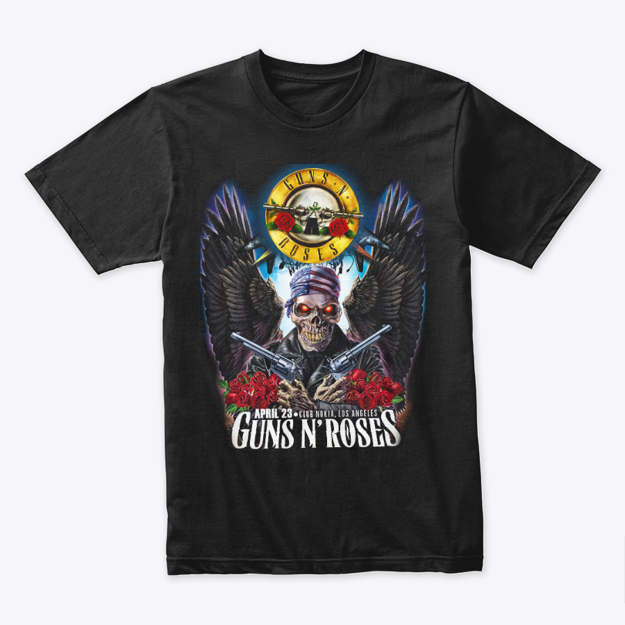 Camiseta Algodon Guns N Roses Club Nokia