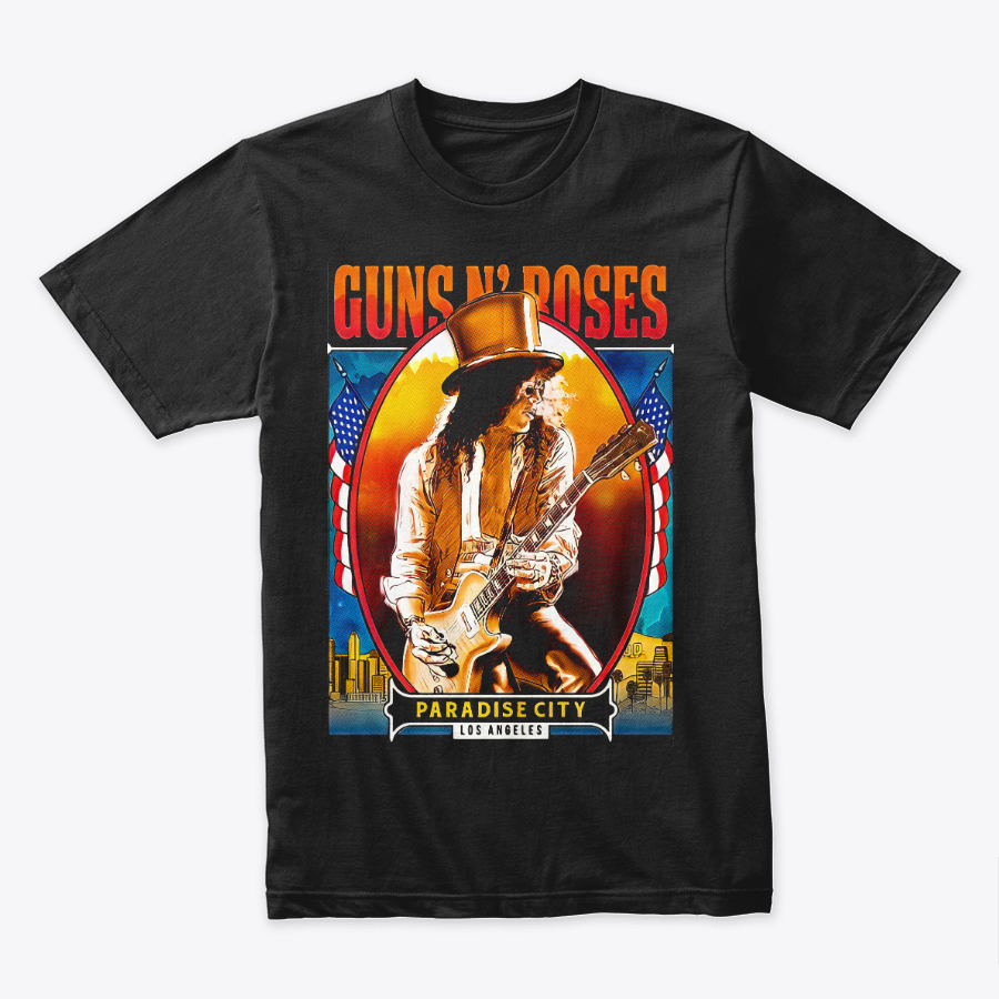 Camiseta Algodon Guns N Roses Paradise City