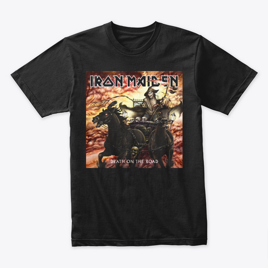 Camiseta Algodon Iron Maiden Death on the Road