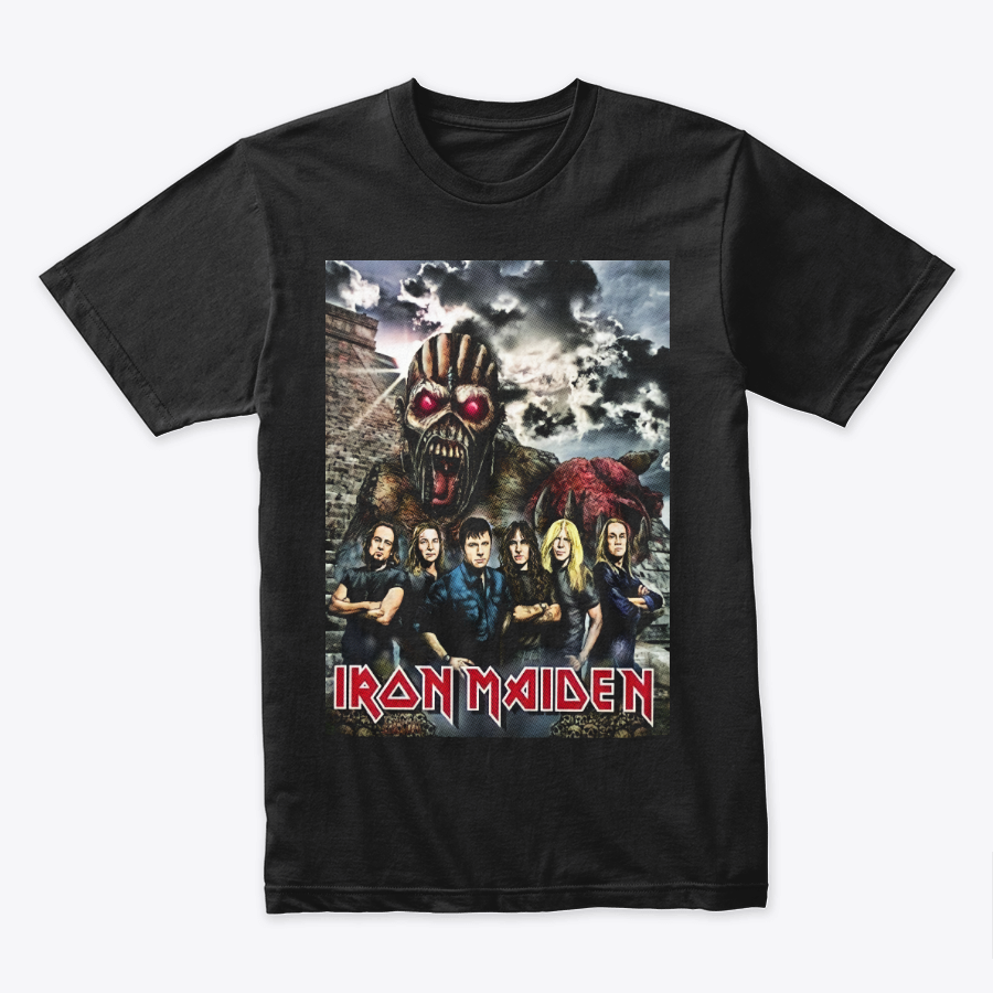 Camiseta Algodon Iron Maiden Full Poster Style