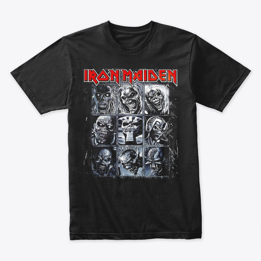 Camiseta Algodon Iron Maiden Nine Eddies