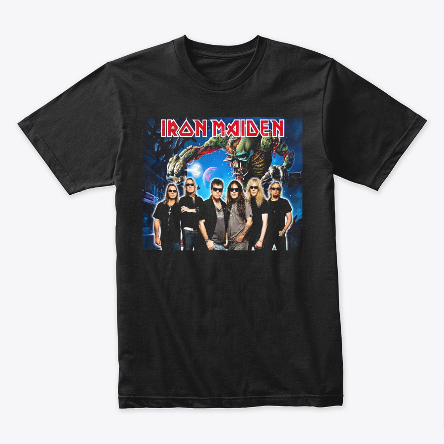 Camiseta Algodon Iron Maiden Poster Band