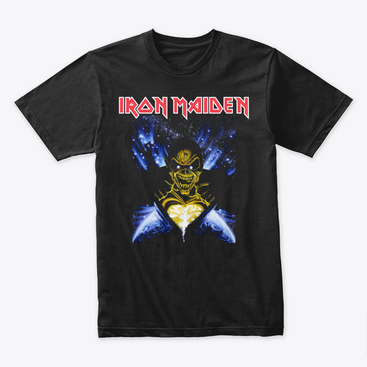 Camiseta Algodon Iron Maiden Poster Style