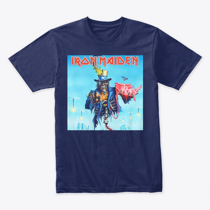 Camiseta Algodon Iron Maiden President Poster