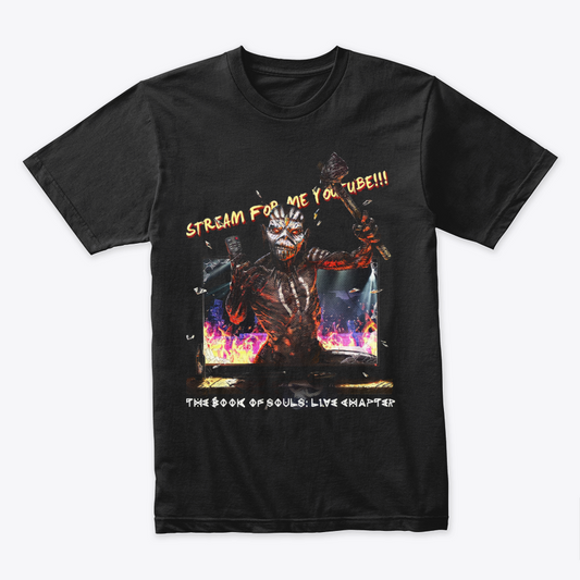 Camiseta Algodon Iron Maiden Stream For Me Youtube