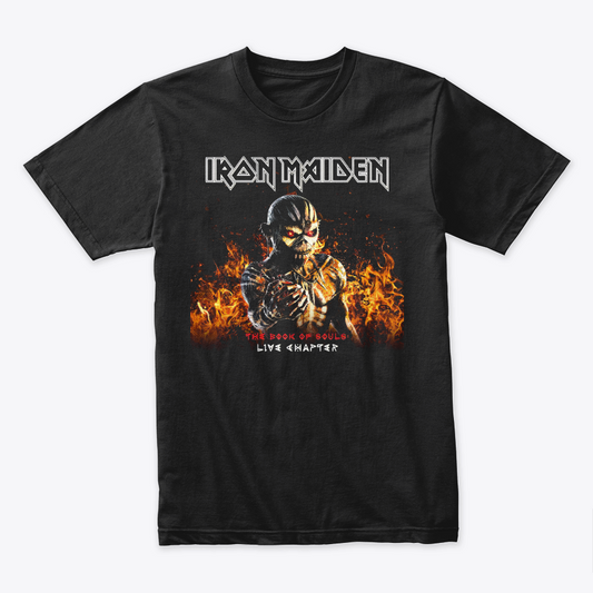 Camiseta Algodon Iron Maiden The Book Of Souls