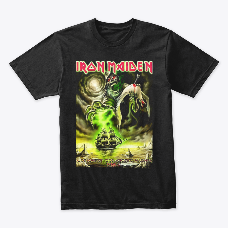 Camiseta Algodon Iron Maiden The Rime Of The Ancient Mariner
