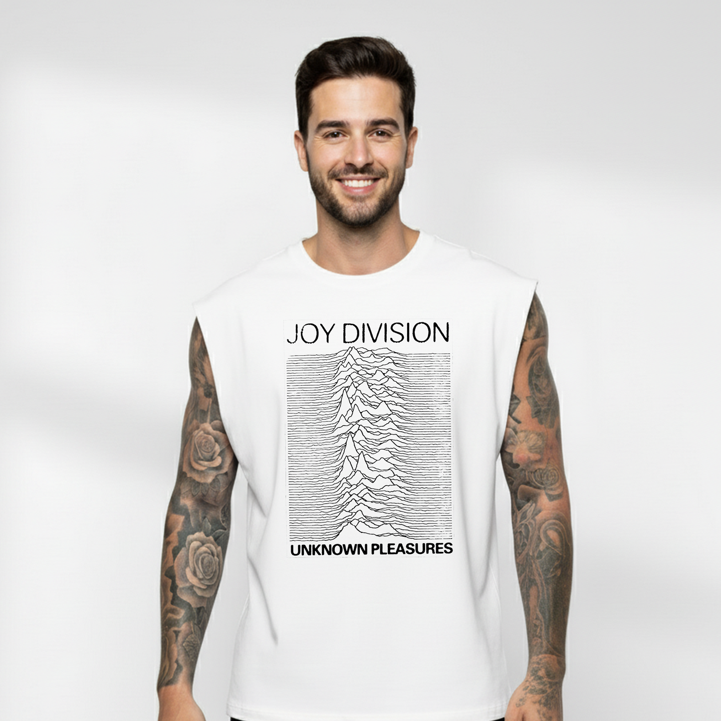 Esqueleto Manga Sisa Joy Division Unknow Pleasures Cover
