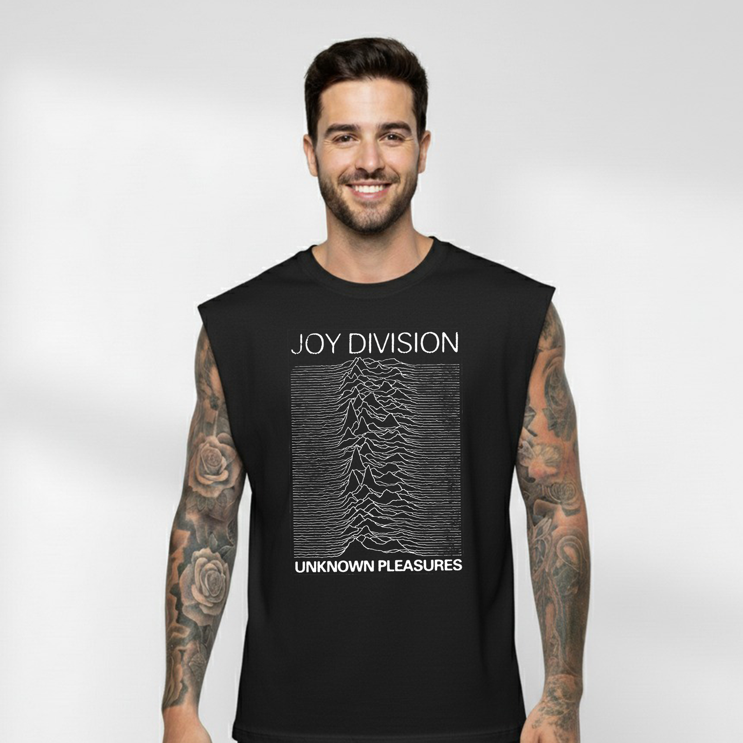 Esqueleto Manga Sisa Joy Division Unknow Pleasures Cover