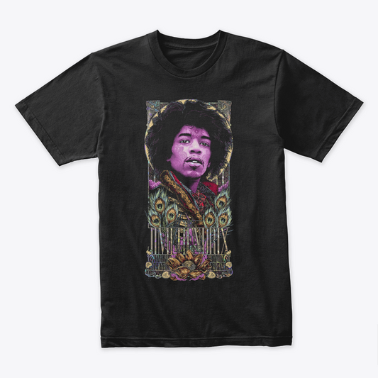 Camiseta Algodon Jimmy Hendrix Style Art