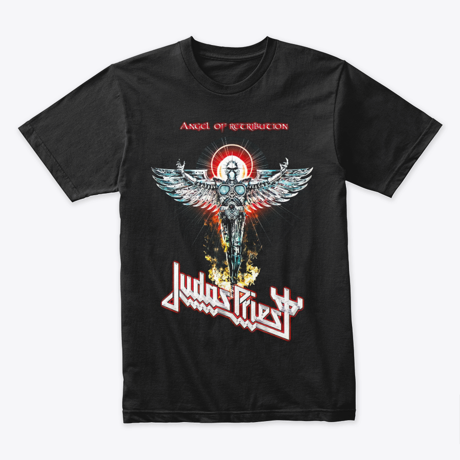 Camiseta Algodon Judas Priest Angel Of Retribution