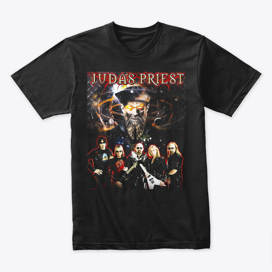 Camiseta Algodon Judas Priest Poster Band