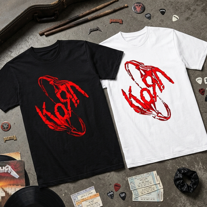 Camiseta Algodón Korn Hands