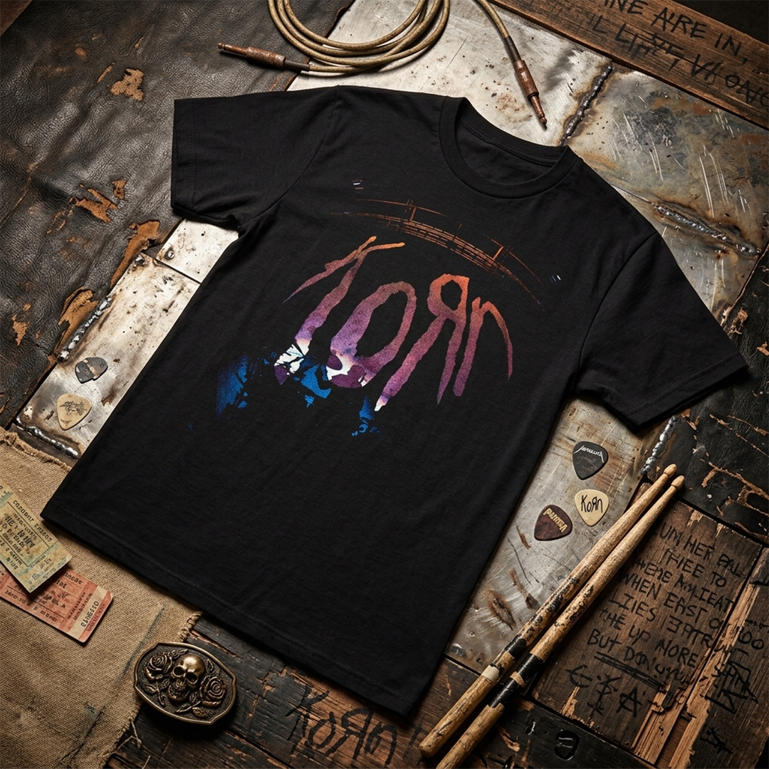 Camiseta Algodón Korn Art
