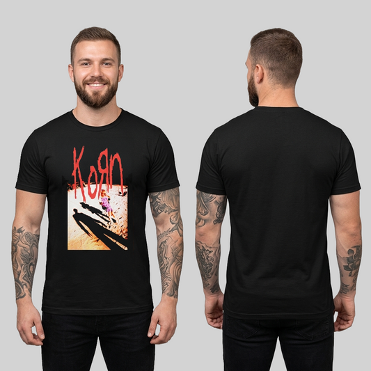 Camiseta Algodón Korn Album Art