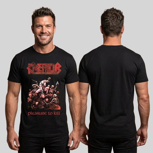 Camiseta Algodon Kreator Pleasure To Kill