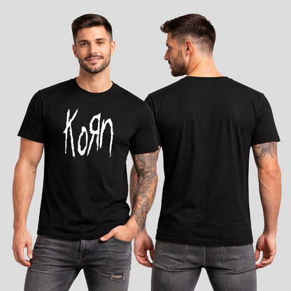 Camiseta Algodón Korn Logo