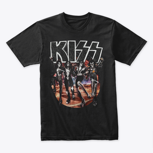 Camiseta Algodon Kiss Destroyer Art