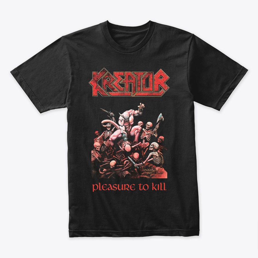 Camiseta Algodon Kreator Pleasure To Kill