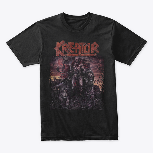 Camiseta Algodon Kreator God Kingdom