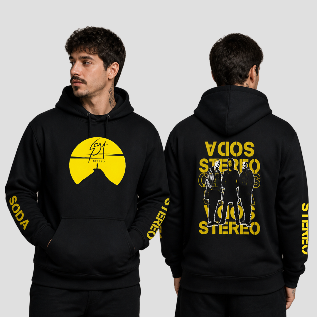 Buzo Capota Soda Stereo Art Exclusive