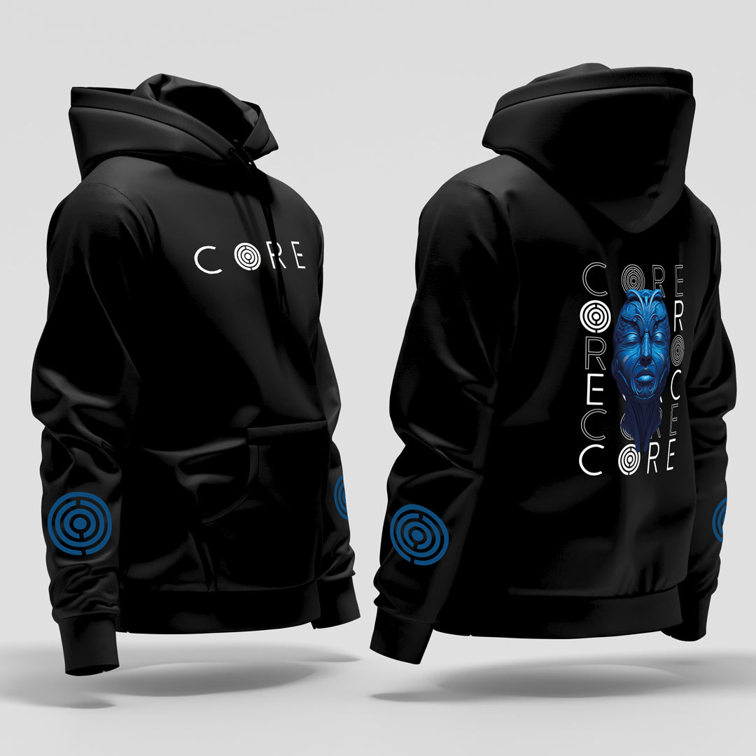 Buzo Capota Doble Estampado Core Face Art 3