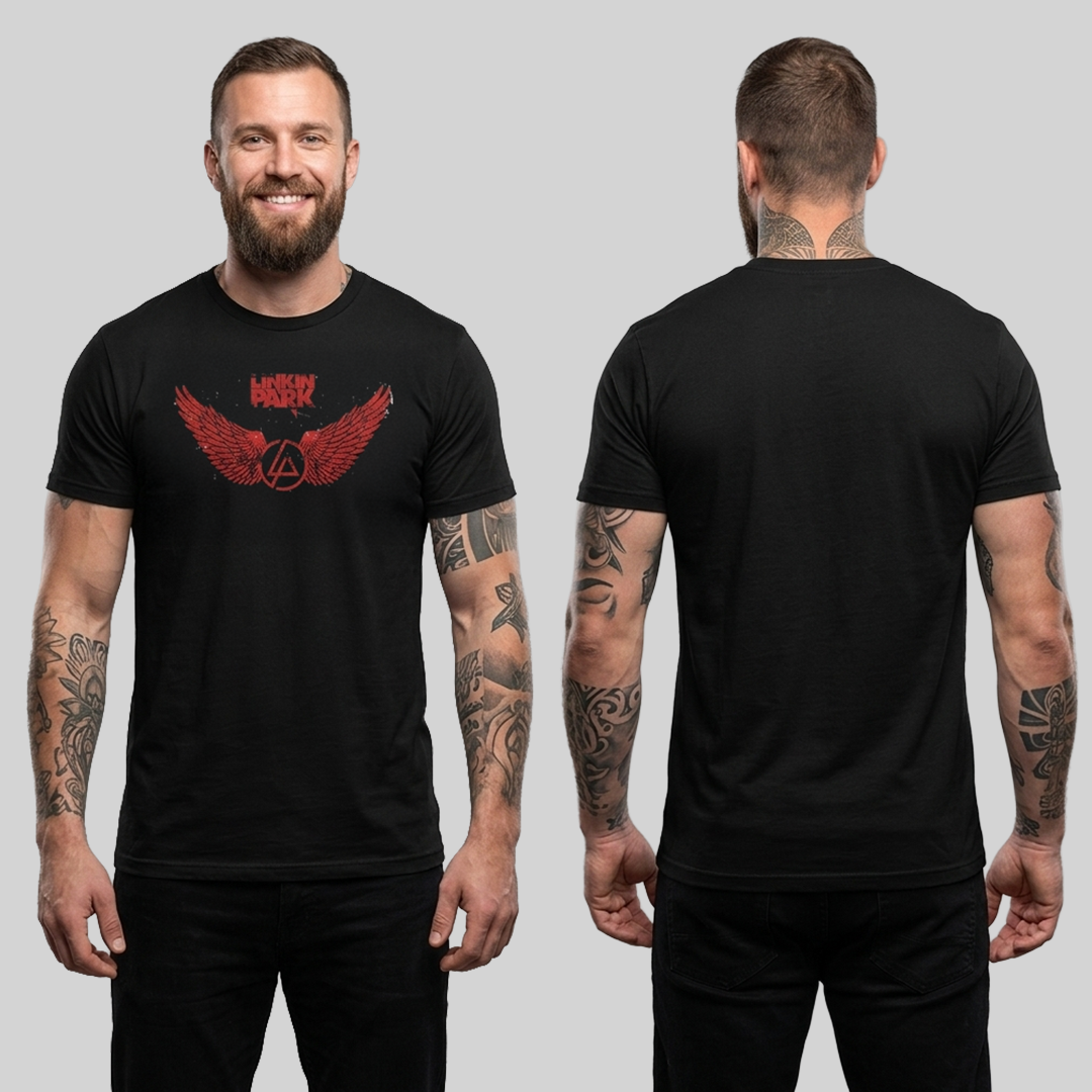 Camiseta Algodon Linkin Park Wing