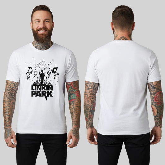 Camiseta Algodon Linkin Park Poster
