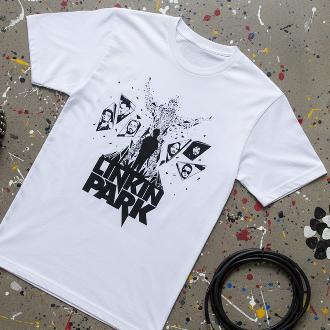 Camiseta Algodon Linkin Park Poster