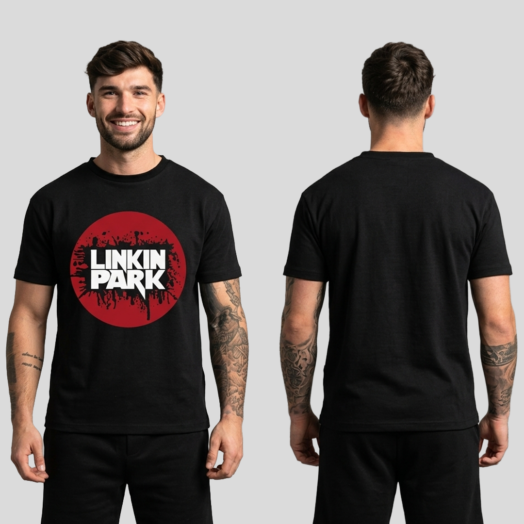 Camiseta Algodon Linkin Park Red