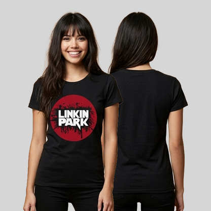 Camiseta Algodon Linkin Park Red Mujer