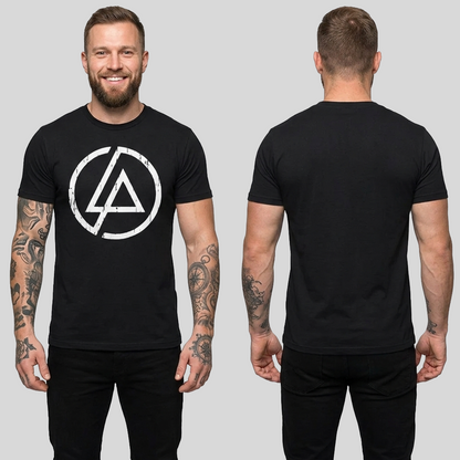 Camiseta Algodon Linkin Park Logo Grunge