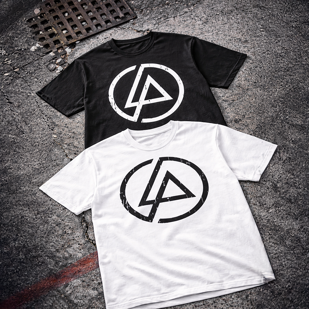 Camiseta Algodon Linkin Park Logo Grunge