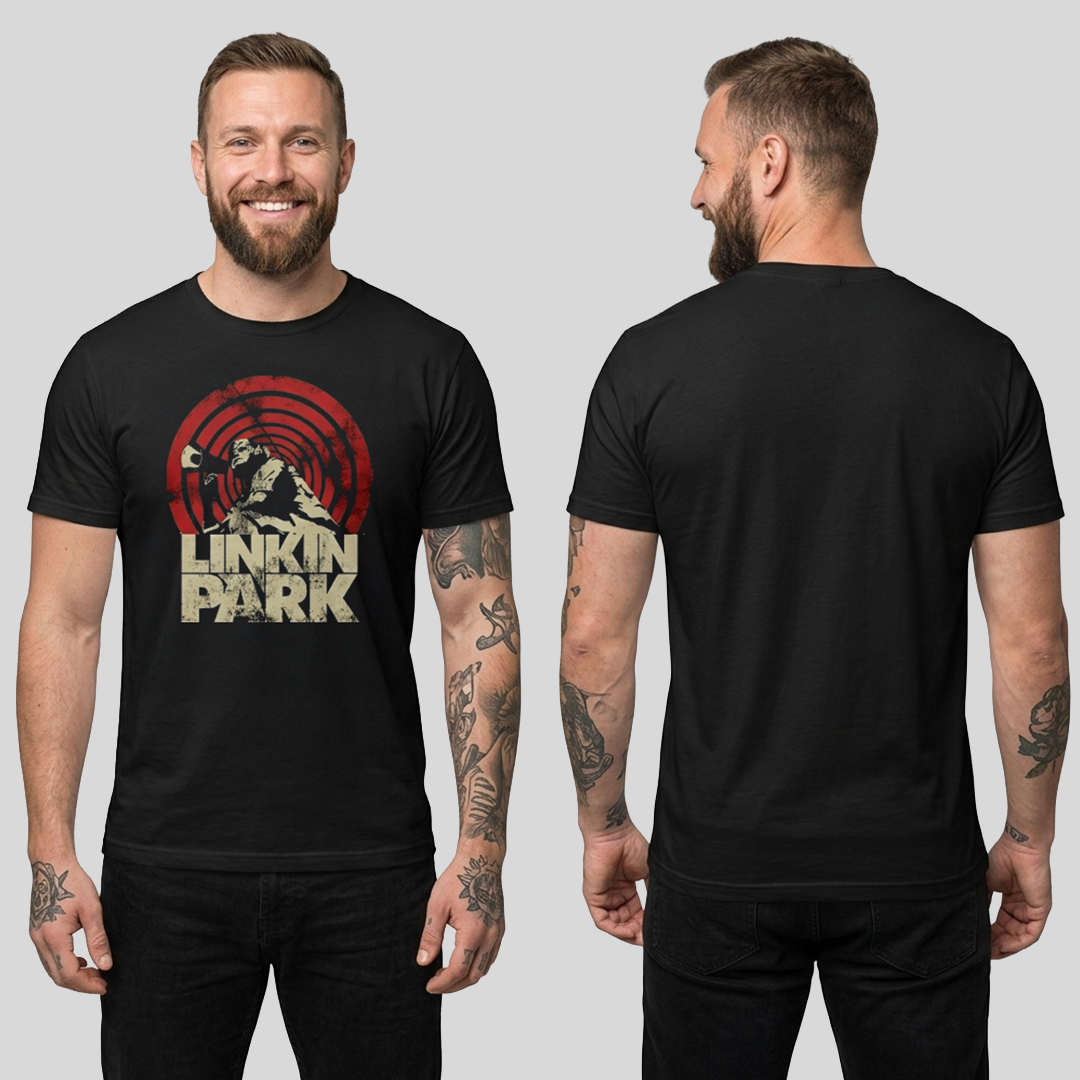 Camiseta Algodon Linkin Park Poster Full