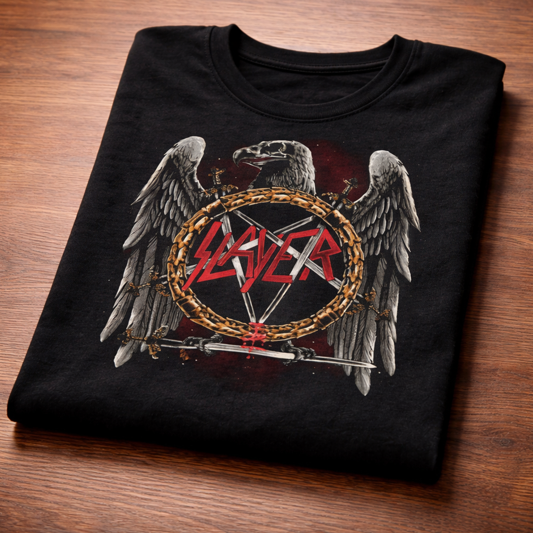 Camiseta Algodon Slayer Silver Eagle