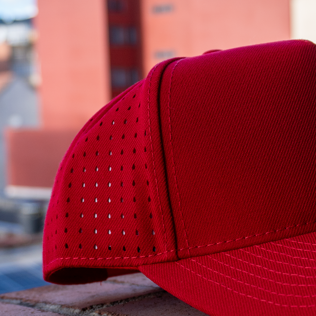 Gorra 5 Paneles AC/DC Logo - Diseño Estampado | Microperforada | Karisma