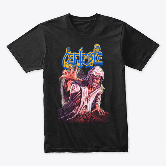 Camiseta Algodon Lef To Die Poster Zombie