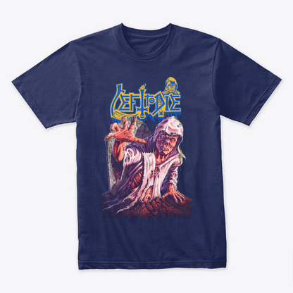 Camiseta Algodon Lef To Die Poster Zombie