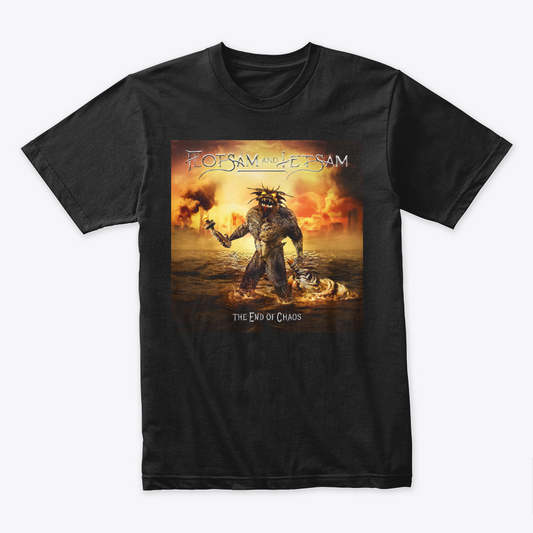 Camiseta Algodon Lotsam And Jetsam The End Of Chaos