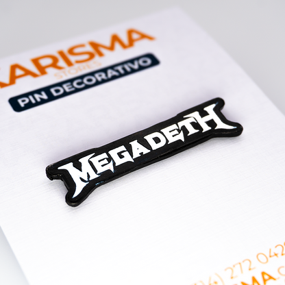 Pin Metálico Rock Megadeth