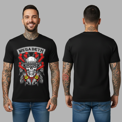 Camiseta Algodon Megadeth Art
