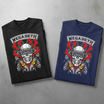 Camiseta Algodon Megadeth Art