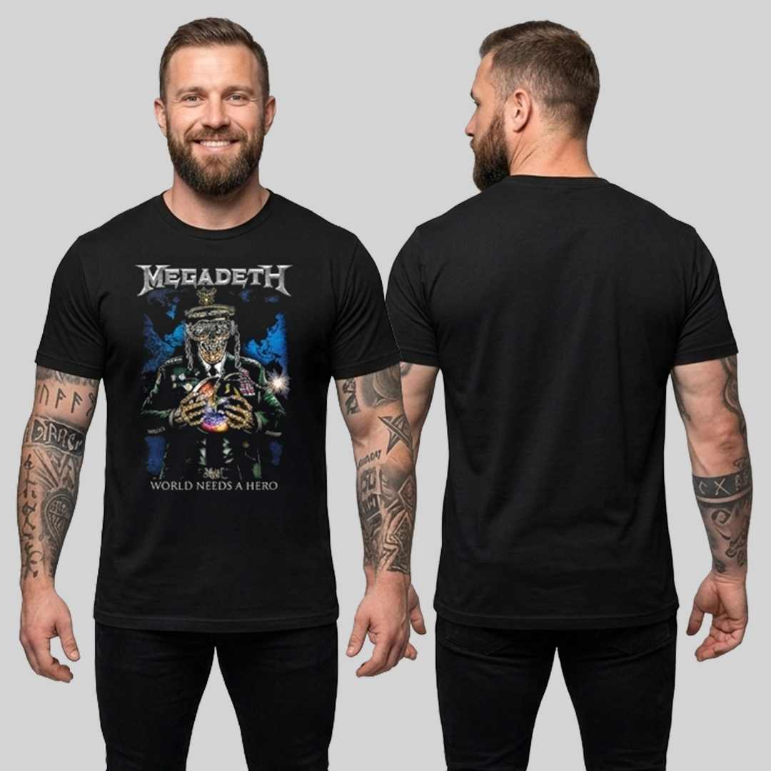 Camiseta Algodon Megadeth Symphony Of Destruction