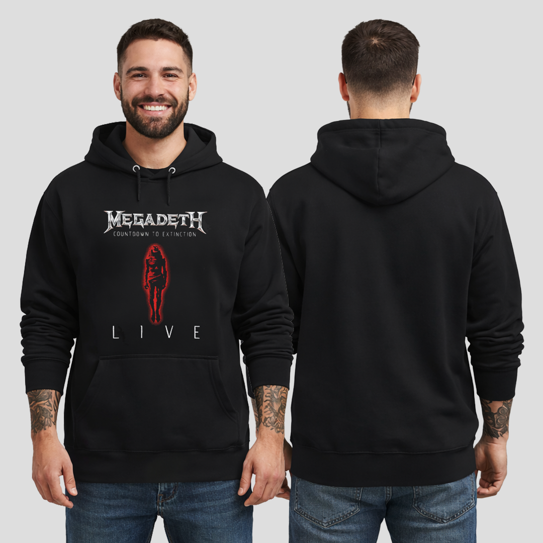 Buzo Capota Megadeth live Style