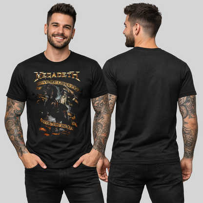 Camiseta Algodon Megadeth Give Me Liberty