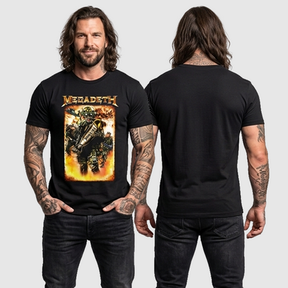 Camiseta Algodon MegaDeth Toxic Poster