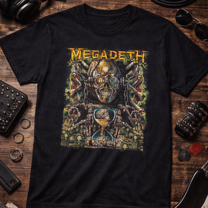 Camiseta Algodon MegaDeth Poster Style