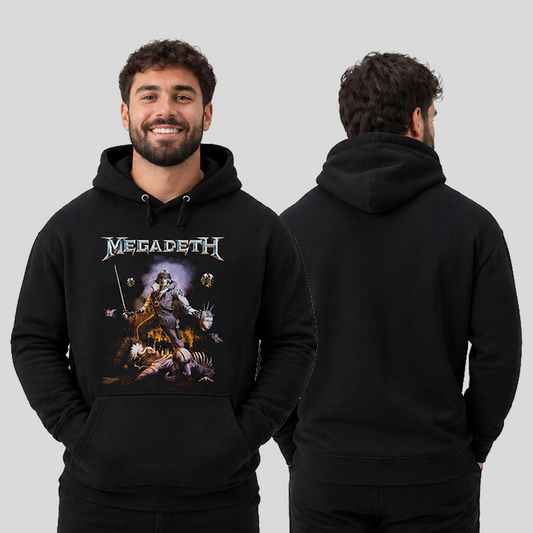 Buzo Capota MegaDeth Cyberarmy